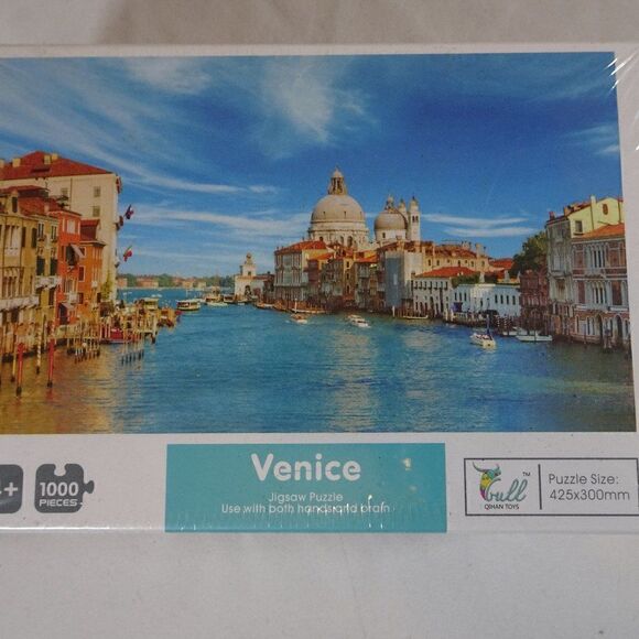 Gull Qihan Toys Venice Jigsaw Puzzle 1000 Pieces - Picture 1 of 4